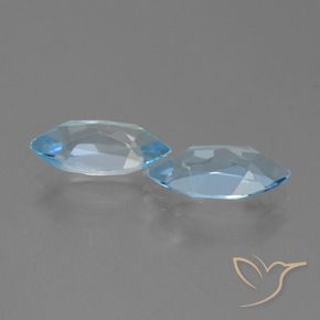 Shop natural 4.45ct Bleu ciel Topaze gems, Marquise, from Brésil at GemSelect. In stock, global shipping!