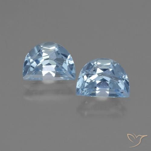 2.13ctw Naturel Bleu ciel Topaze, Fantaisie, VS