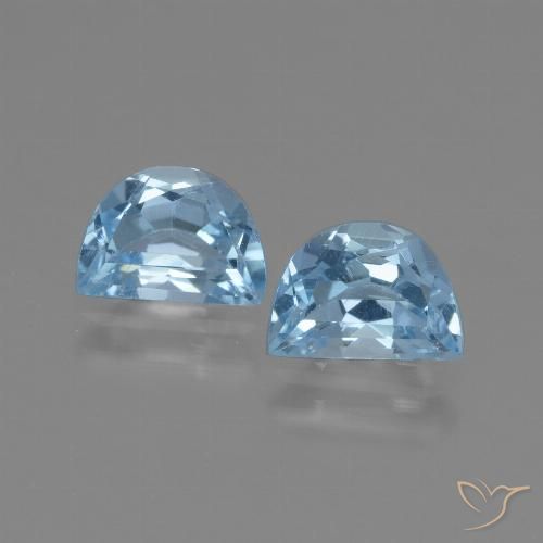 2.04ctw Naturel Bleu ciel Topaze, Fantaisie, VS
