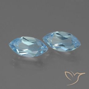 Shop natural 4.45ct Bleu ciel Topaze gems, Marquise, from Brésil at GemSelect. In stock, global shipping!