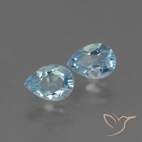 Shop natural 1.84ct Bleu ciel Topaze gems, En forme de poire, from Brésil at GemSelect. In stock, global shipping!
