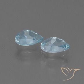 Shop natural 1.84ct Bleu ciel Topaze gems, En forme de poire, from Brésil at GemSelect. In stock, global shipping!