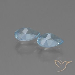 Shop natural 1.68ct Bleu ciel Topaze gems, En forme de poire, from Brésil at GemSelect. In stock, global shipping!