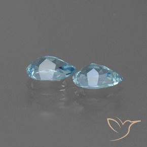 Shop natural 1.65ct Bleu ciel Topaze gems, En forme de poire, from Brésil at GemSelect. In stock, global shipping!