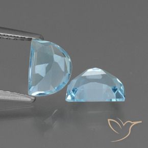 Shop natural 2.17ct Bleu ciel Topaze gems, Fantaisie, from Brésil at GemSelect. In stock, global shipping!