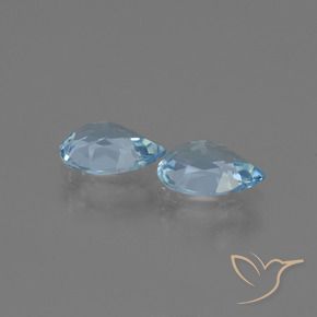 Shop natural 1.49ct Bleu Suisse Topaze gems, En forme de poire, from Brésil at GemSelect. In stock, global shipping!