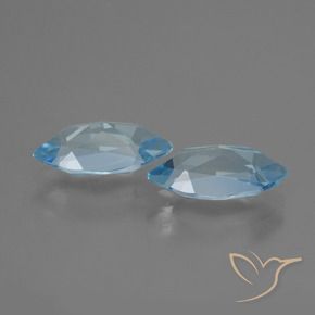 Shop natural 4.46ct Bleu ciel Topaze gems, Marquise, from Brésil at GemSelect. In stock, global shipping!
