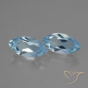 Shop natural 4.48ct Bleu ciel Topaze gems, Marquise, from Brésil at GemSelect. In stock, global shipping!