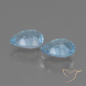 Shop natural 1.72ct Bleu ciel Topaze gems, En forme de poire, from Brésil at GemSelect. In stock, global shipping!