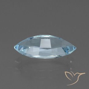 Topaze Bleu ciel naturelle Marquise, 2.22 ct, VVS