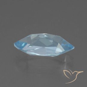 Topaze Bleu ciel naturelle Marquise, 2.22 ct, VVS-VS