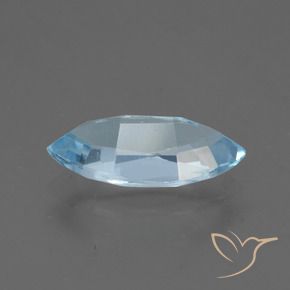 Topaze Bleu ciel naturelle Marquise, 2.09 ct, VVS-VS