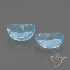 Shop natural 2.19ct Bleu ciel Topaze gems, Fantaisie, from Brésil at GemSelect. In stock, global shipping!