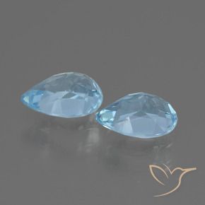 Shop natural 1.79ct Bleu ciel Topaze gems, En forme de poire, from Brésil at GemSelect. In stock, global shipping!