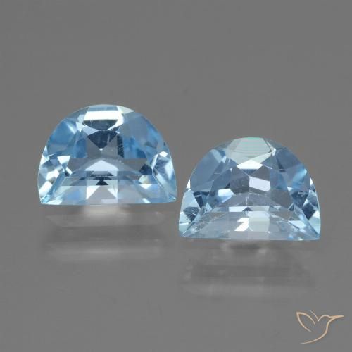 1.91ctw Naturel Bleu Suisse Topaze, Fantaisie, VVS-VS