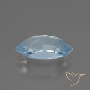 Topaze Bleu ciel naturelle Marquise, 2.56 ct, VVS