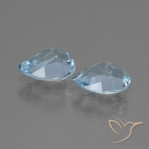 Shop natural 1.67ct Bleu ciel Topaze gems, En forme de poire, from Brésil at GemSelect. In stock, global shipping!