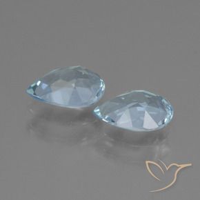 Shop natural 1.67ct Bleu ciel Topaze gems, En forme de poire, from Brésil at GemSelect. In stock, global shipping!