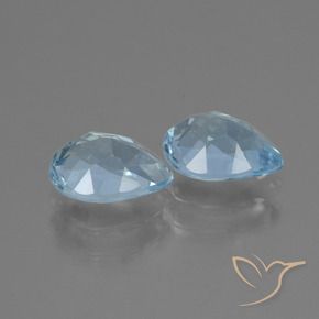 Shop natural 1.77ct Bleu ciel Topaze gems, En forme de poire, from Brésil at GemSelect. In stock, global shipping!