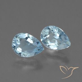 Shop natural 1.72ct Bleu ciel Topaze gems, En forme de poire, from Brésil at GemSelect. In stock, global shipping!