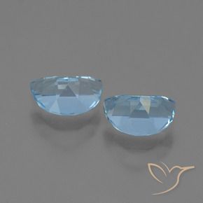 Shop natural 2.01ct Bleu Suisse Topaze gems, Fantaisie, from Brésil at GemSelect. In stock, global shipping!