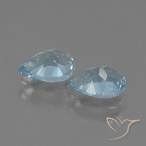 Shop natural 1.75ct Bleu ciel Topaze gems, En forme de poire, from Brésil at GemSelect. In stock, global shipping!
