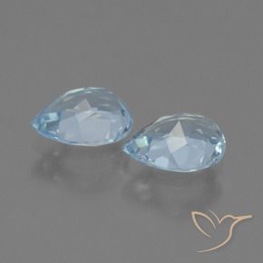 Shop natural 1.69ct Bleu ciel Topaze gems, En forme de poire, from Brésil at GemSelect. In stock, global shipping!