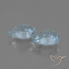 Shop natural 1.71ct Bleu ciel Topaze gems, En forme de poire, from Brésil at GemSelect. In stock, global shipping!