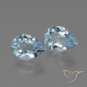 Shop natural 1.69ct Bleu ciel Topaze gems, En forme de poire, from Brésil at GemSelect. In stock, global shipping!