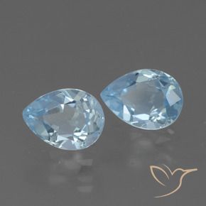 Shop natural 1.58ct Bleu ciel Topaze gems, En forme de poire, from Brésil at GemSelect. In stock, global shipping!