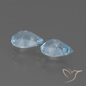 Shop natural 1.58ct Bleu ciel Topaze gems, En forme de poire, from Brésil at GemSelect. In stock, global shipping!