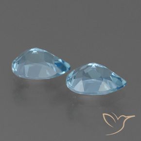 Shop natural 1.77ct Bleu Suisse Topaze gems, En forme de poire, from Brésil at GemSelect. In stock, global shipping!