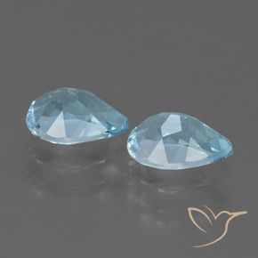 Shop natural 1.75ct Bleu ciel Topaze gems, En forme de poire, from Brésil at GemSelect. In stock, global shipping!