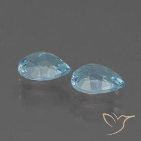 Shop natural 1.75ct Bleu ciel Topaze gems, En forme de poire, from Brésil at GemSelect. In stock, global shipping!