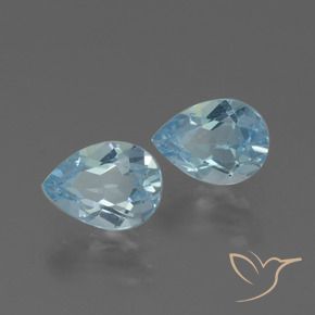 Shop natural 1.73ct Bleu ciel Topaze gems, En forme de poire, from Brésil at GemSelect. In stock, global shipping!