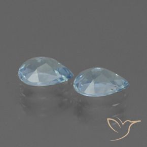 Shop natural 1.73ct Bleu ciel Topaze gems, En forme de poire, from Brésil at GemSelect. In stock, global shipping!