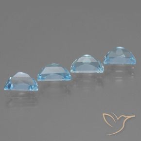 Shop natural 3.98ct Bleu ciel Topaze gems, Fantaisie, from Brésil at GemSelect. In stock, global shipping!
