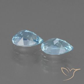Shop natural 1.63ct Bleu ciel Topaze gems, En forme de poire, from Brésil at GemSelect. In stock, global shipping!