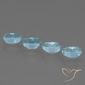 Shop natural 3.72ct Bleu ciel Topaze gems, Fantaisie, from Brésil at GemSelect. In stock, global shipping!