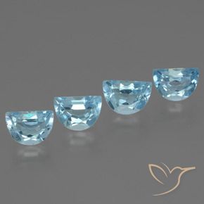 Shop natural 3.94ct Bleu ciel Topaze gems, Fantaisie, from Brésil at GemSelect. In stock, global shipping!