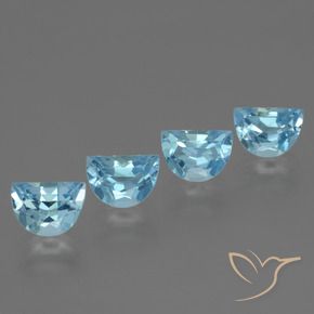 Shop natural 4.39ct Bleu ciel Topaze gems, Fantaisie, from Brésil at GemSelect. In stock, global shipping!