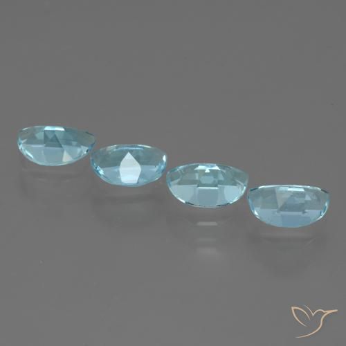 Shop natural 3.59ct Bleu ciel Topaze gems, Fantaisie, from Brésil at GemSelect. In stock, global shipping!
