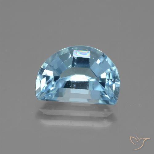 4.54ct Naturel Bleu ciel Topaze, Fantaisie, VVS-VS