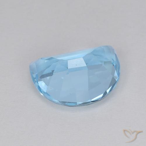 Topaze Bleu ciel naturelle Fantaisie, 3.48 ct, VVS