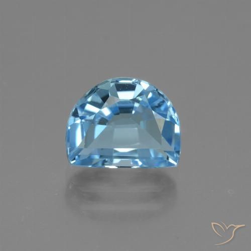 2.80ct Naturel Bleu ciel Topaze, Fantaisie, VVS