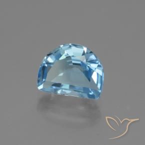 Topaze Bleu ciel naturelle Fantaisie, 2.80 ct, VVS