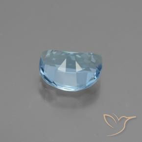 Topaze Bleu Suisse naturelle Fantaisie, 2.30 ct, VVS