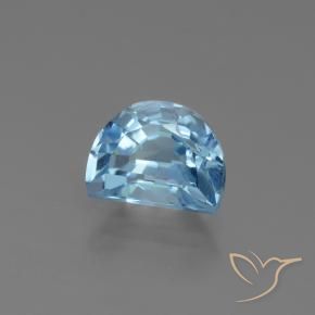 Topaze Bleu Suisse naturelle Fantaisie, 2.78 ct, VS
