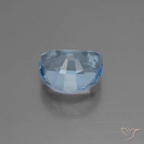 Topaze Bleu Suisse naturelle Fantaisie, 2.70 ct, VVS
