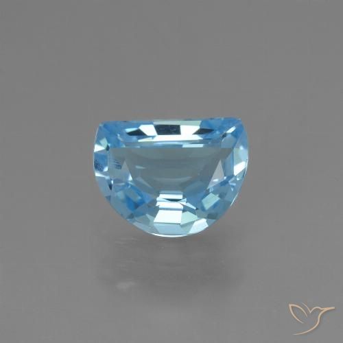 2.24ct Naturel Bleu ciel Topaze, Fantaisie, VVS
